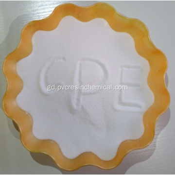 Polyethylene Clorinated CPE 135a airson Toraidhean Bog PVC